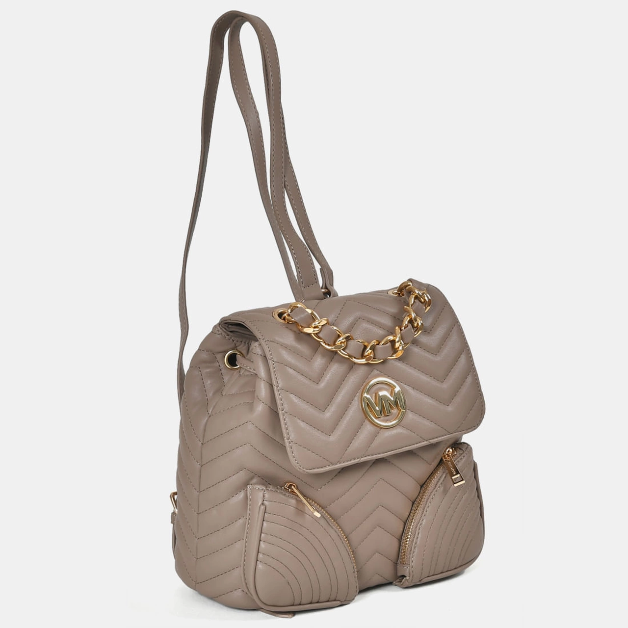 Bolsa Mochila Bege