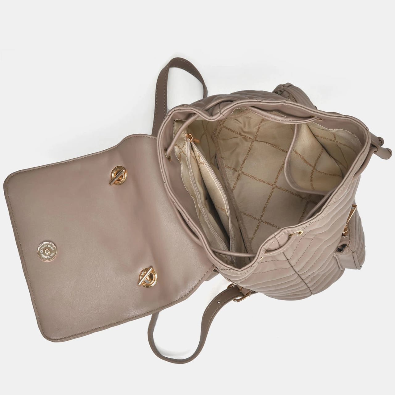 Bolsa Mochila Bege