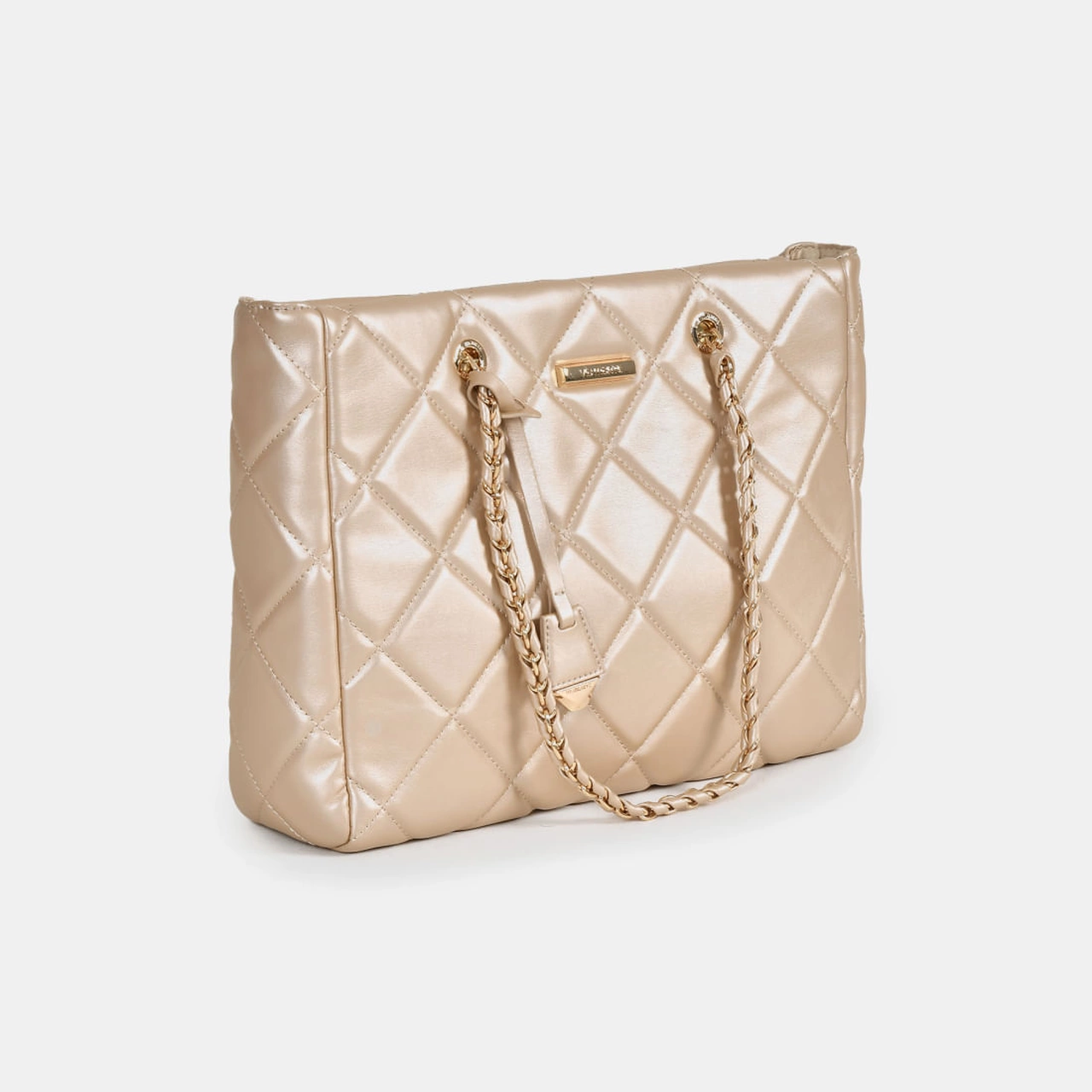 Bolsa Shopper Dourado