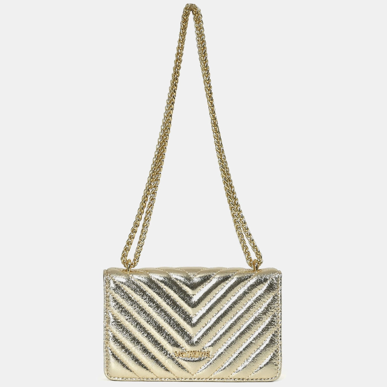 Bolsa Tiracolo Dourado