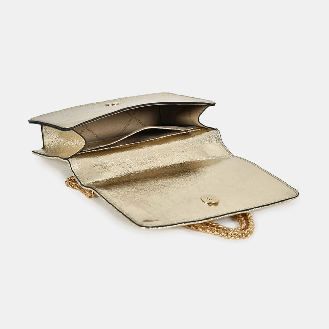 Bolsa Tiracolo Dourado