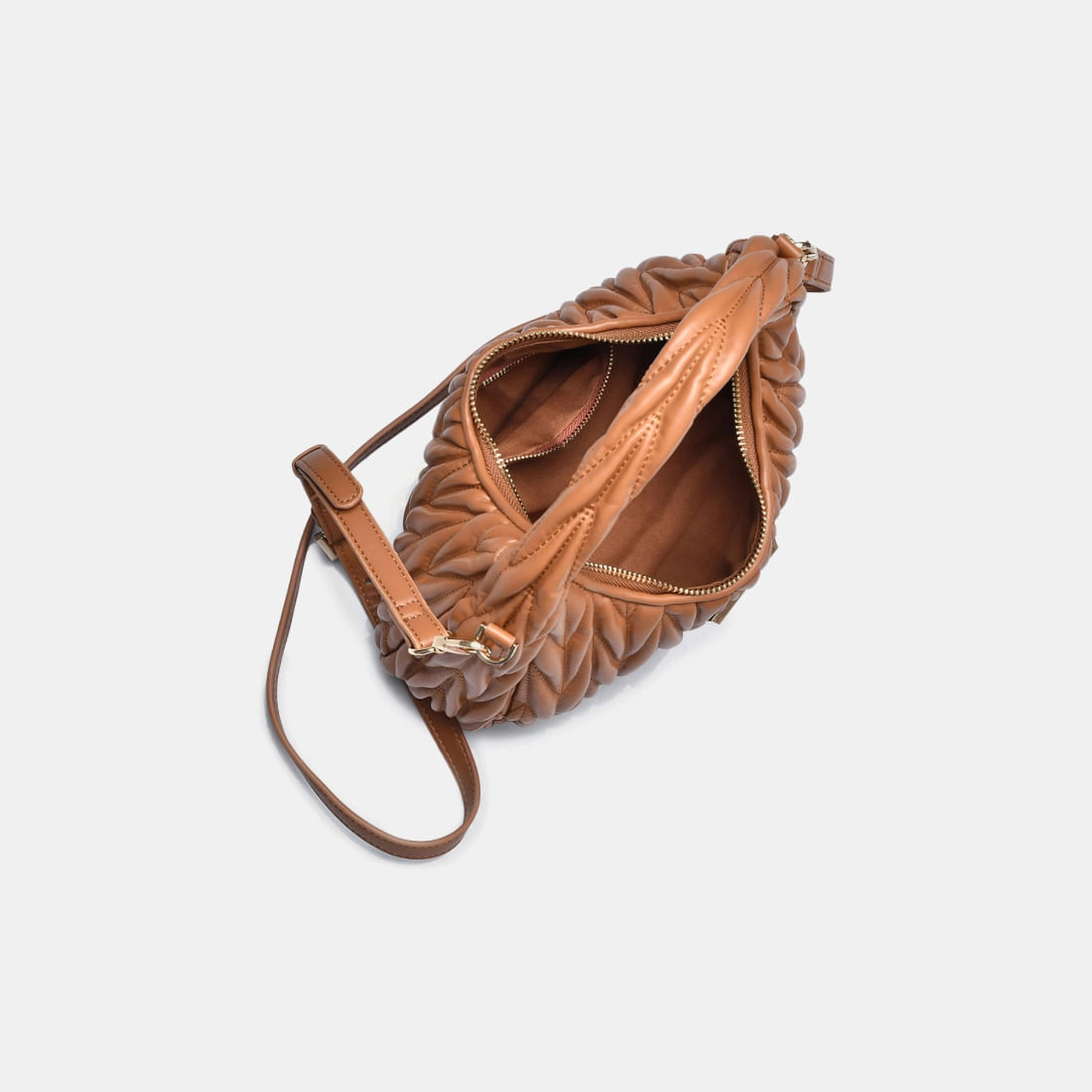 Bolsa Crossbody Caramelo