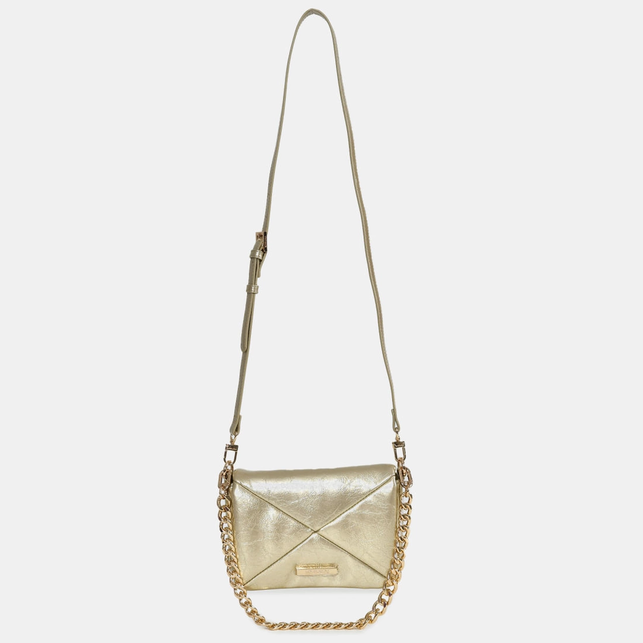 Bolsa Tiracolo Dourado