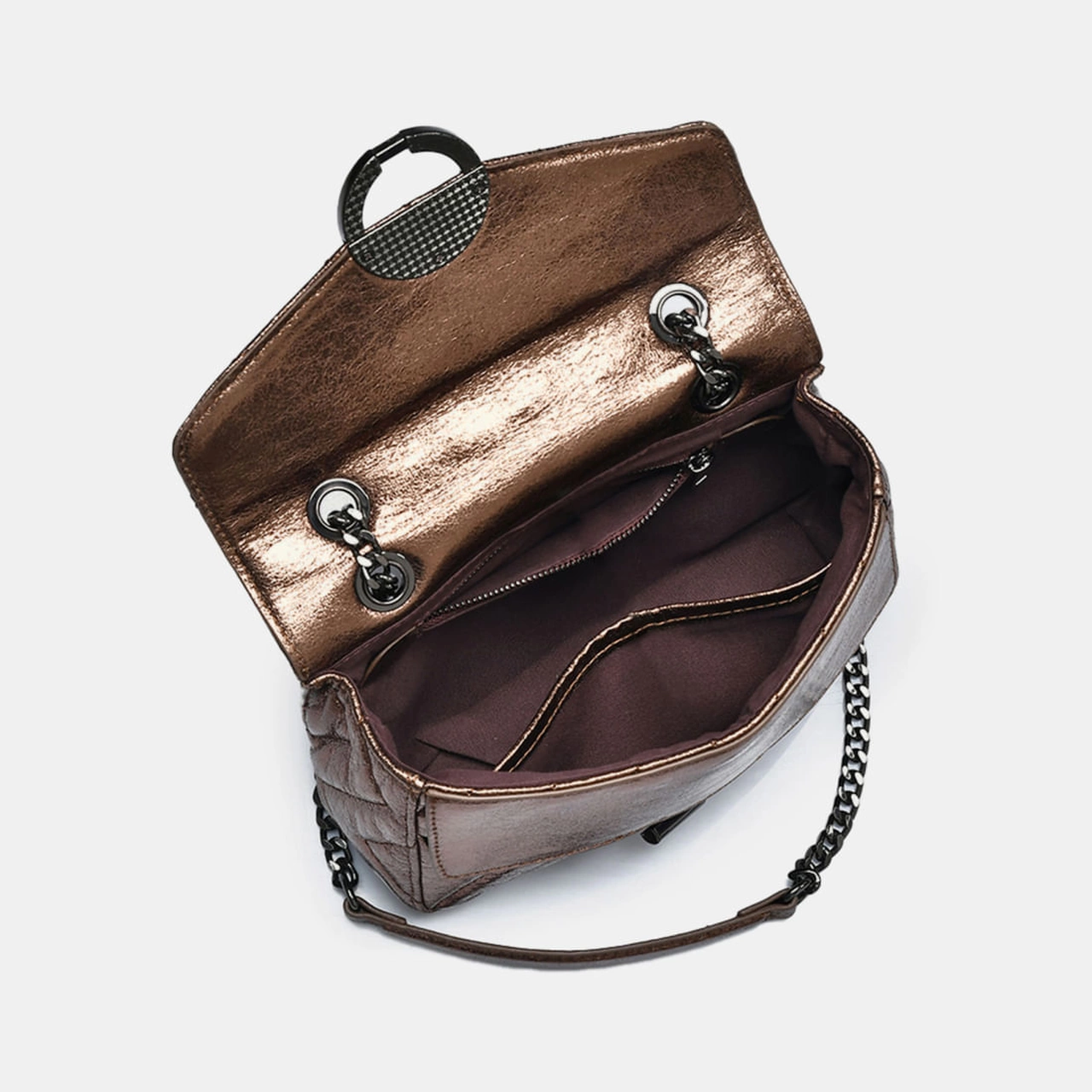 Bolsa Crossbody Marrom