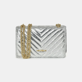 Bolsa Tiracolo Prata