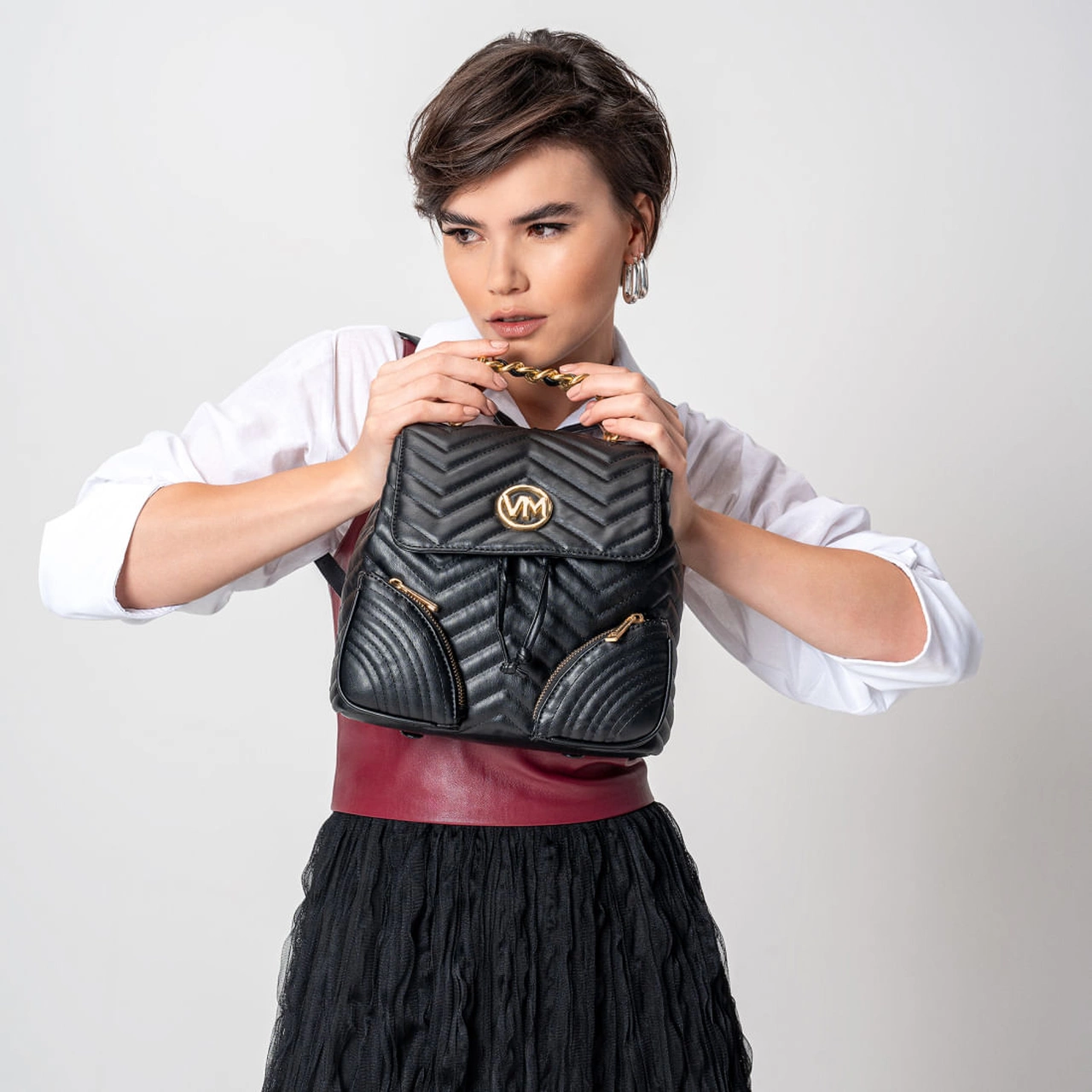 Bolsa Mochila Preto