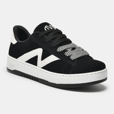 Tênis Casual Branco e preto