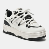 Tênis Street Branco e preto