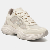 Tênis Casual Esportivo Bege e off white