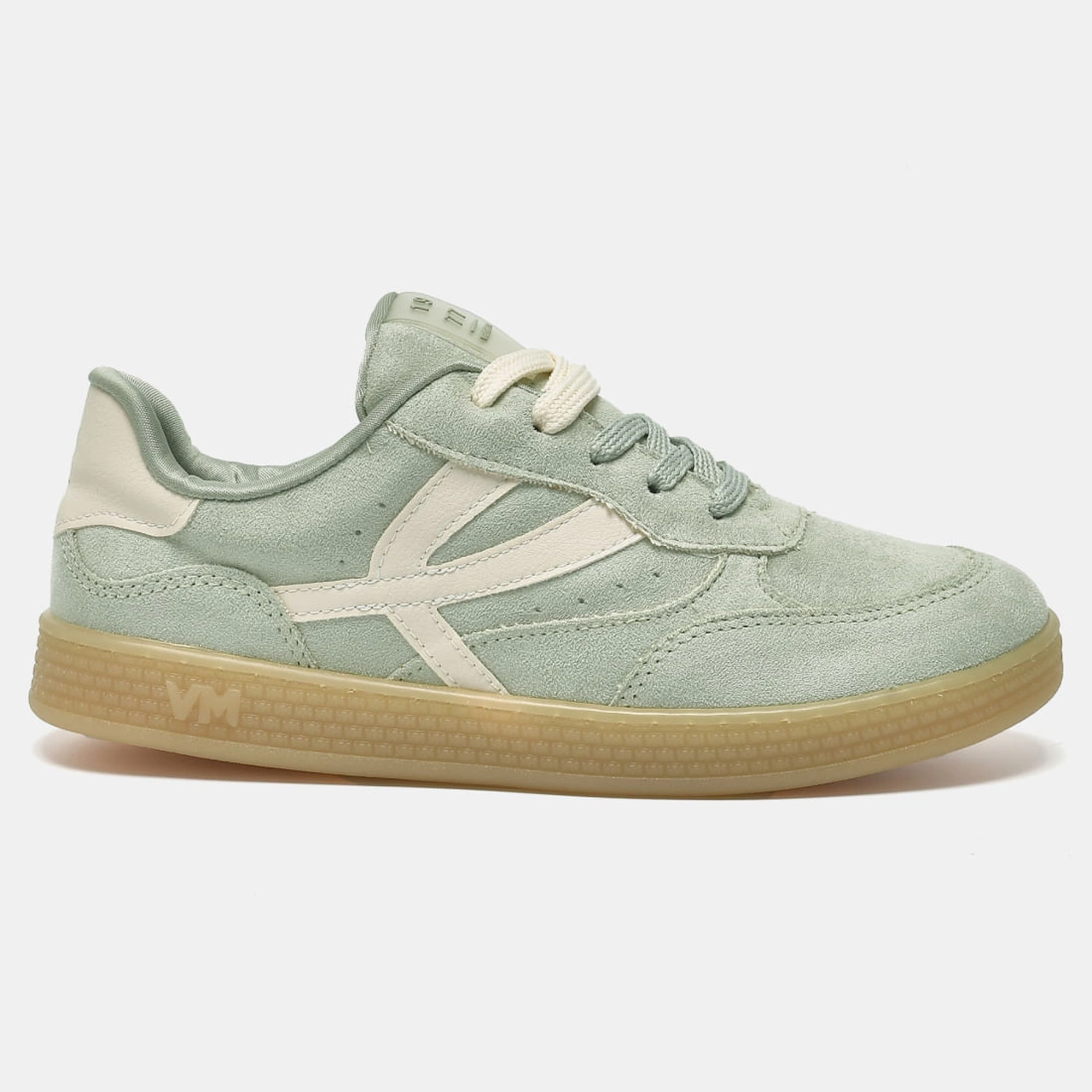 Tênis Casual Off white e verde