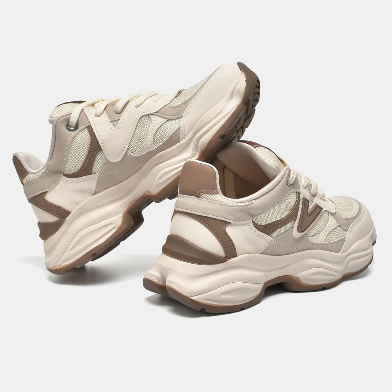 Tênis casual chunky Off white