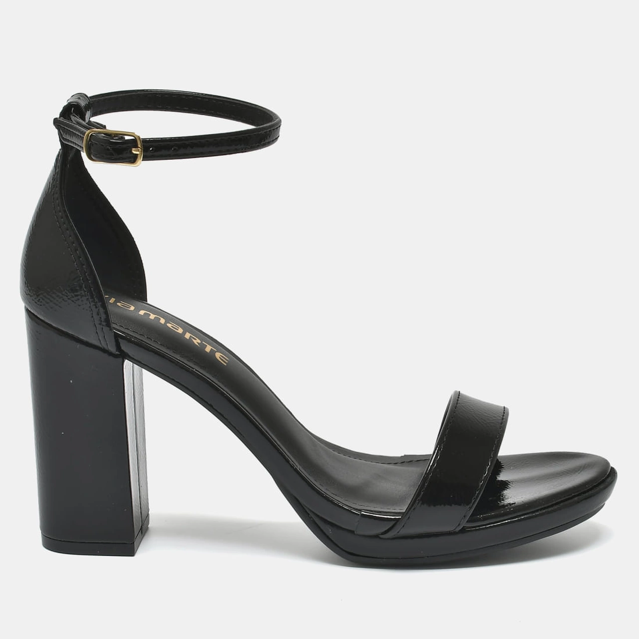 Sandália Plataforma Preto