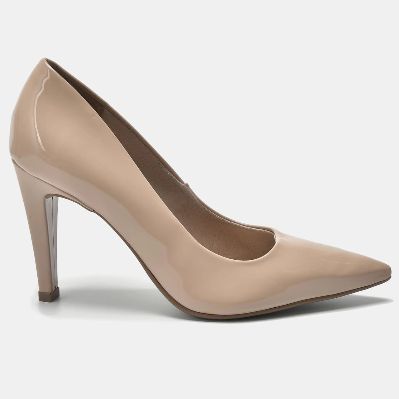Sapato Scarpin Bege