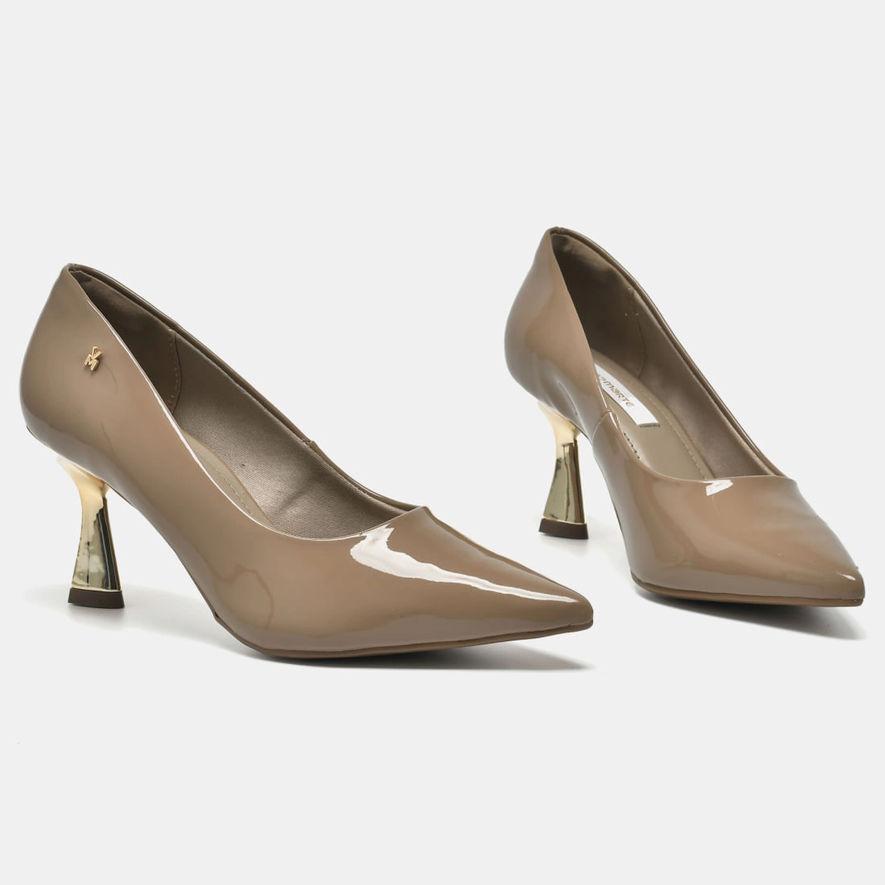 Sapato Slingback Taupe