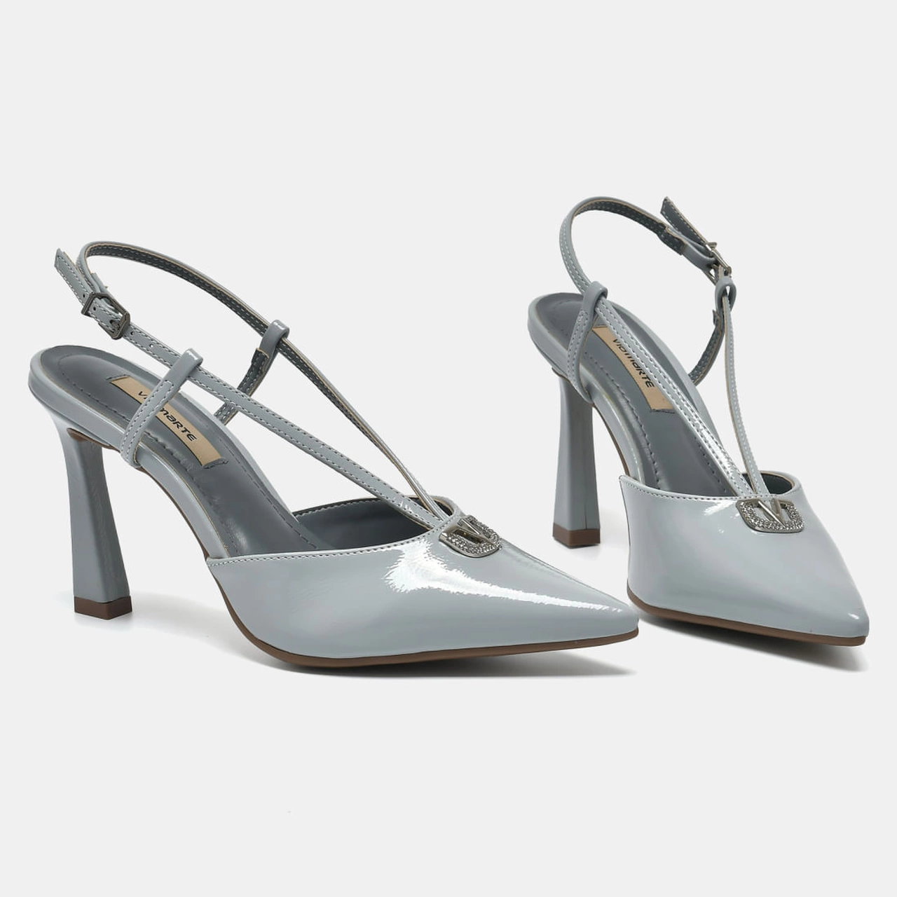 Sapato Scarpin Azul