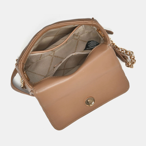 Bolsa Tiracolo Marrom