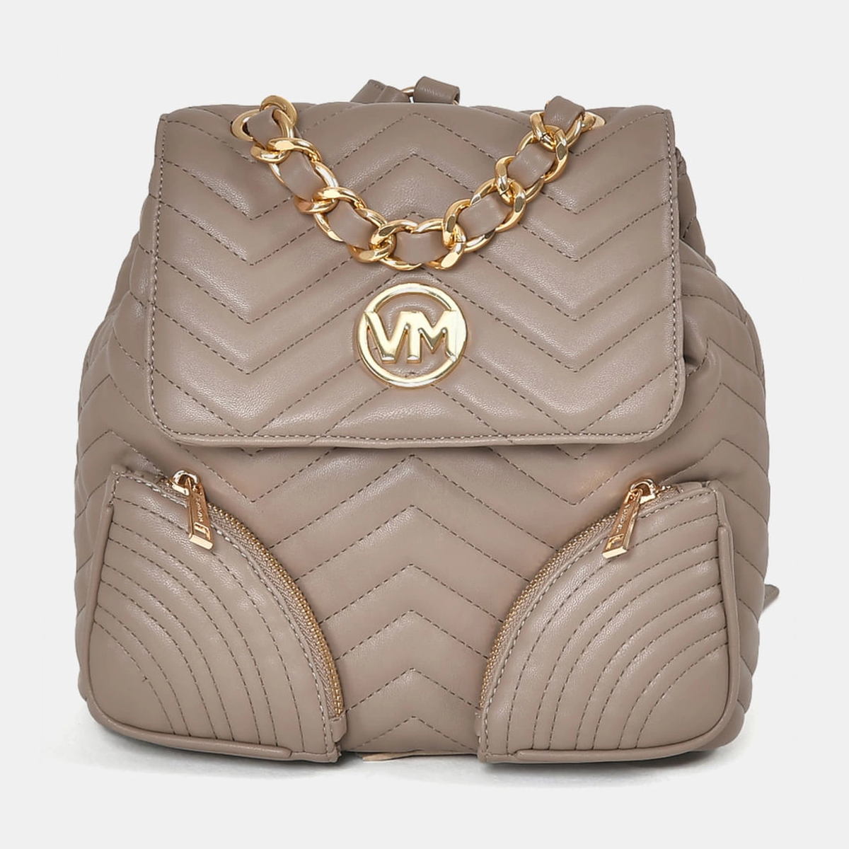 Bolsa Mochila Bege