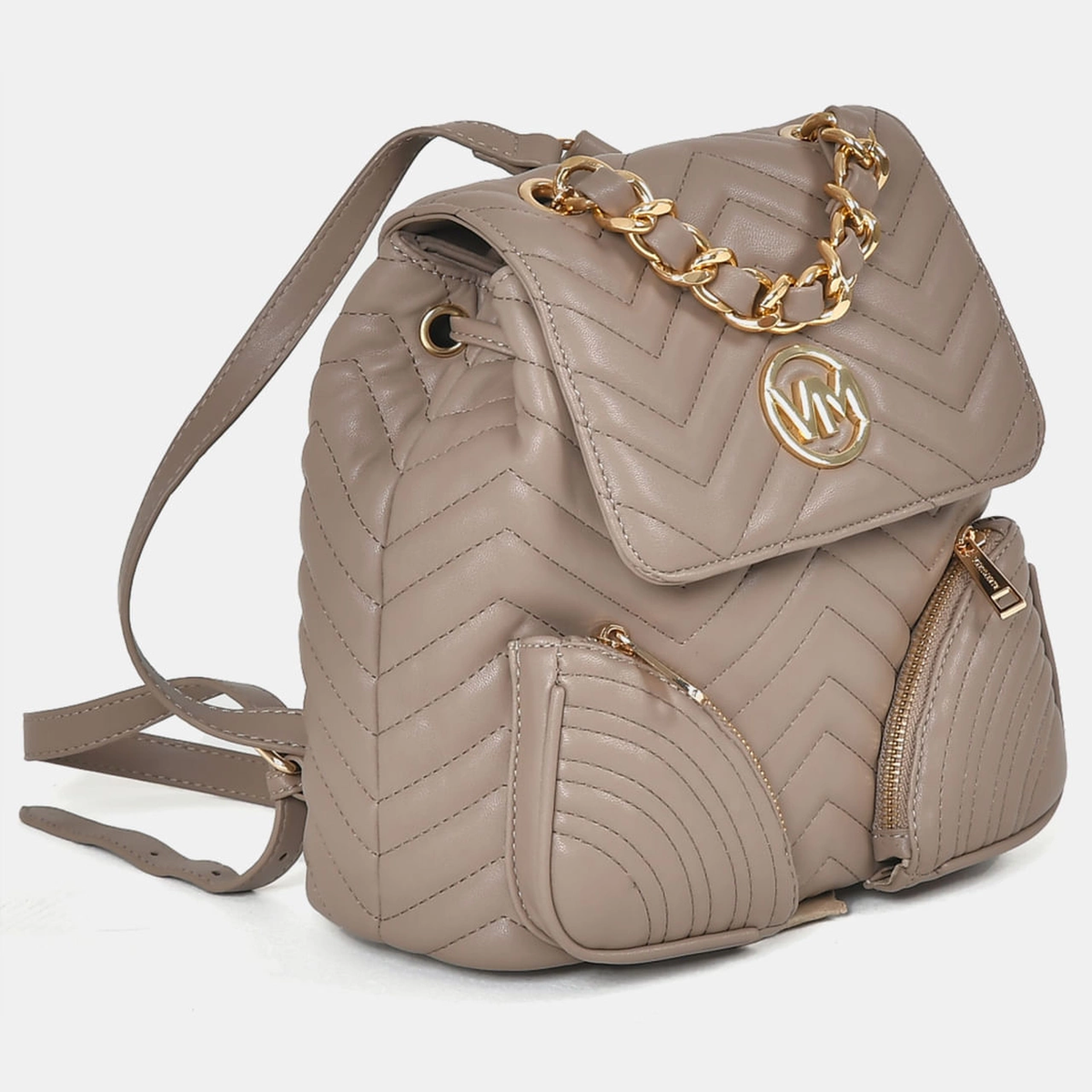Bolsa Mochila Bege
