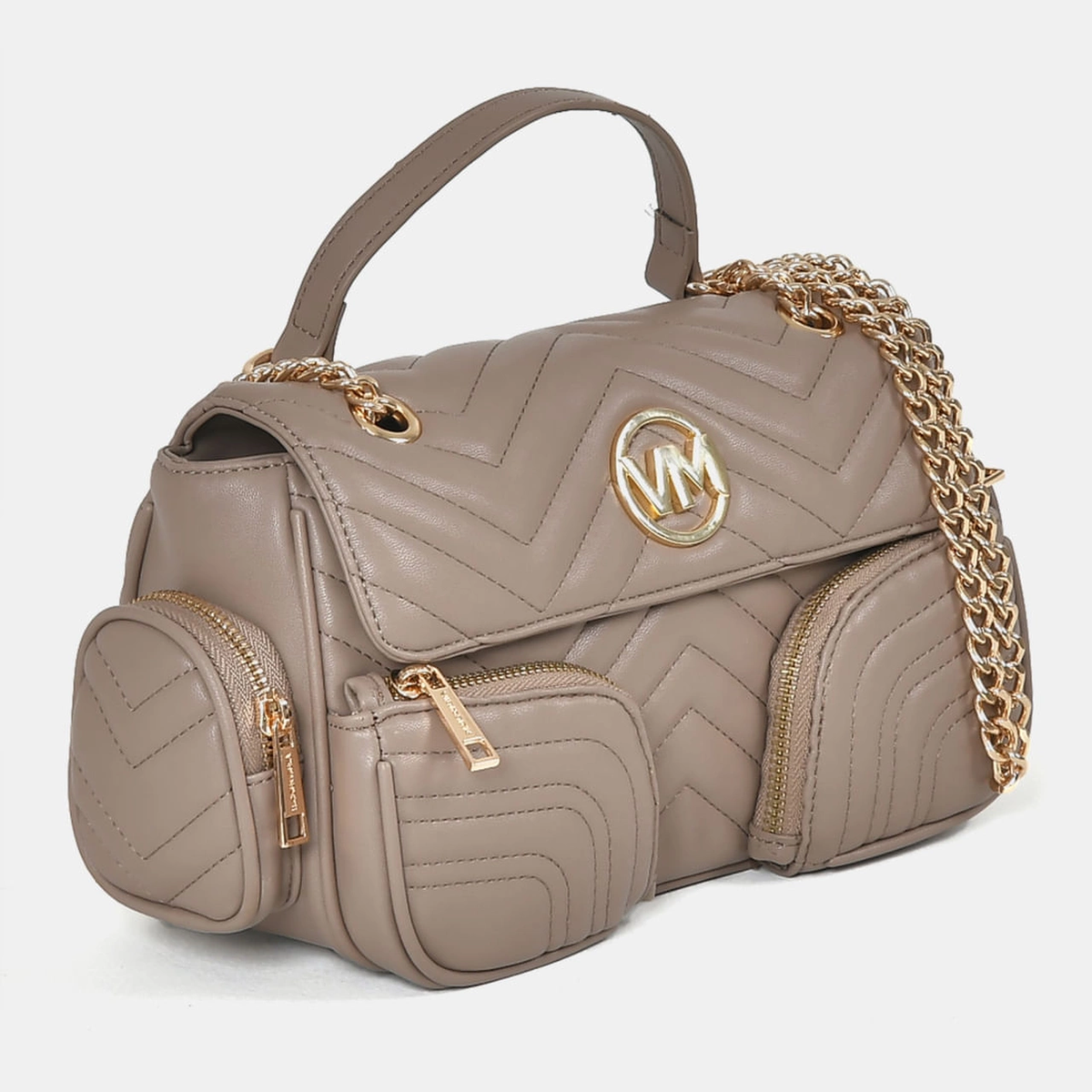 Bolsa Multipocket Bege