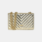 Bolsa Tiracolo Dourado