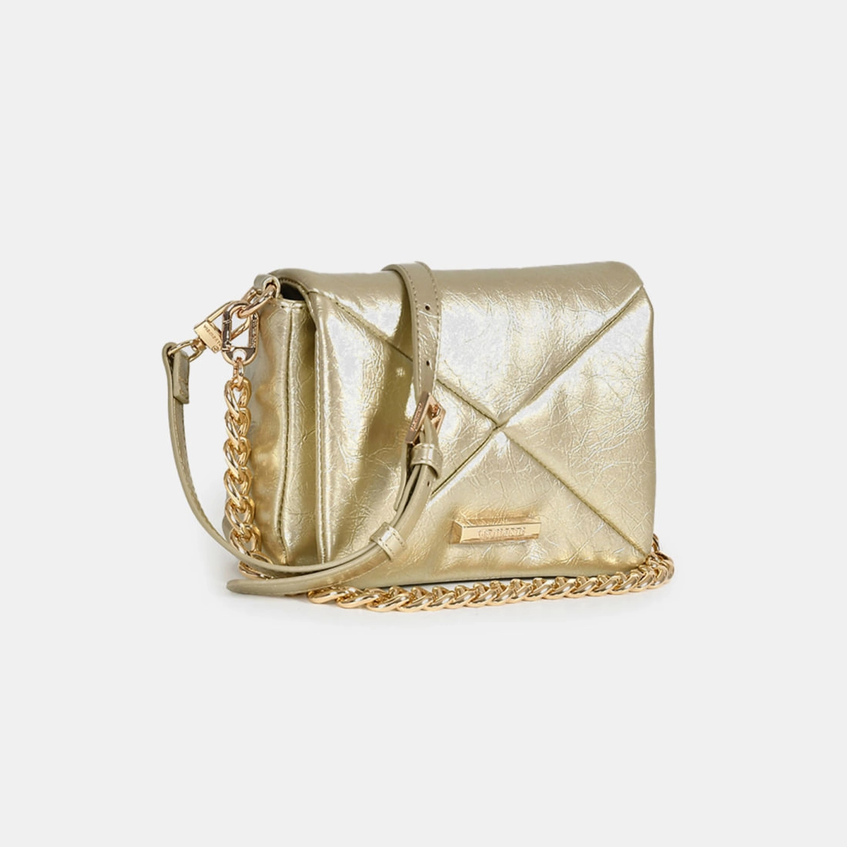 Bolsa Tiracolo Dourado