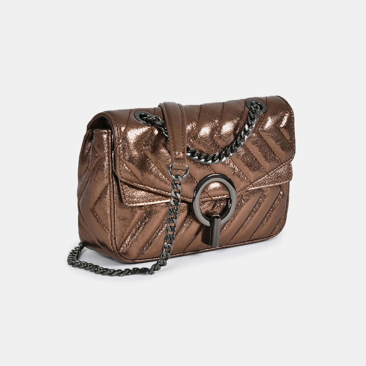 Bolsa Crossbody Marrom