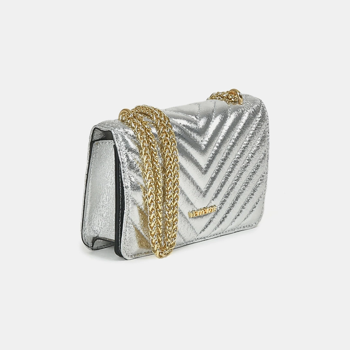 Bolsa Tiracolo Prata
