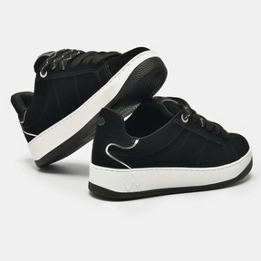 Tênis Street Prata e preto