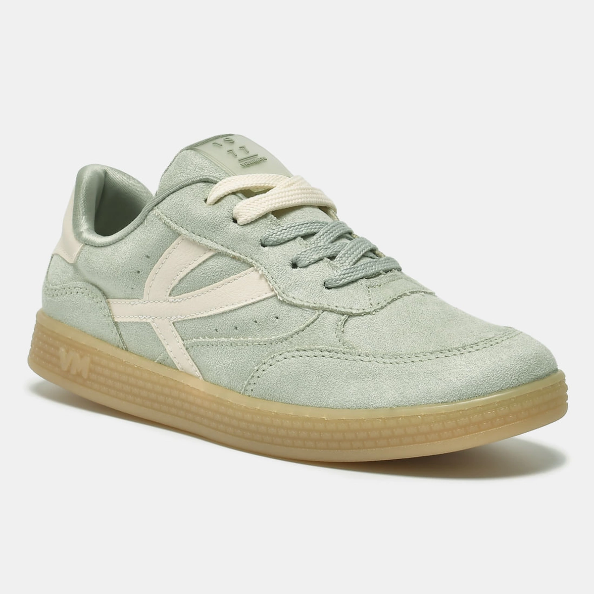 Tênis Casual Off white e verde
