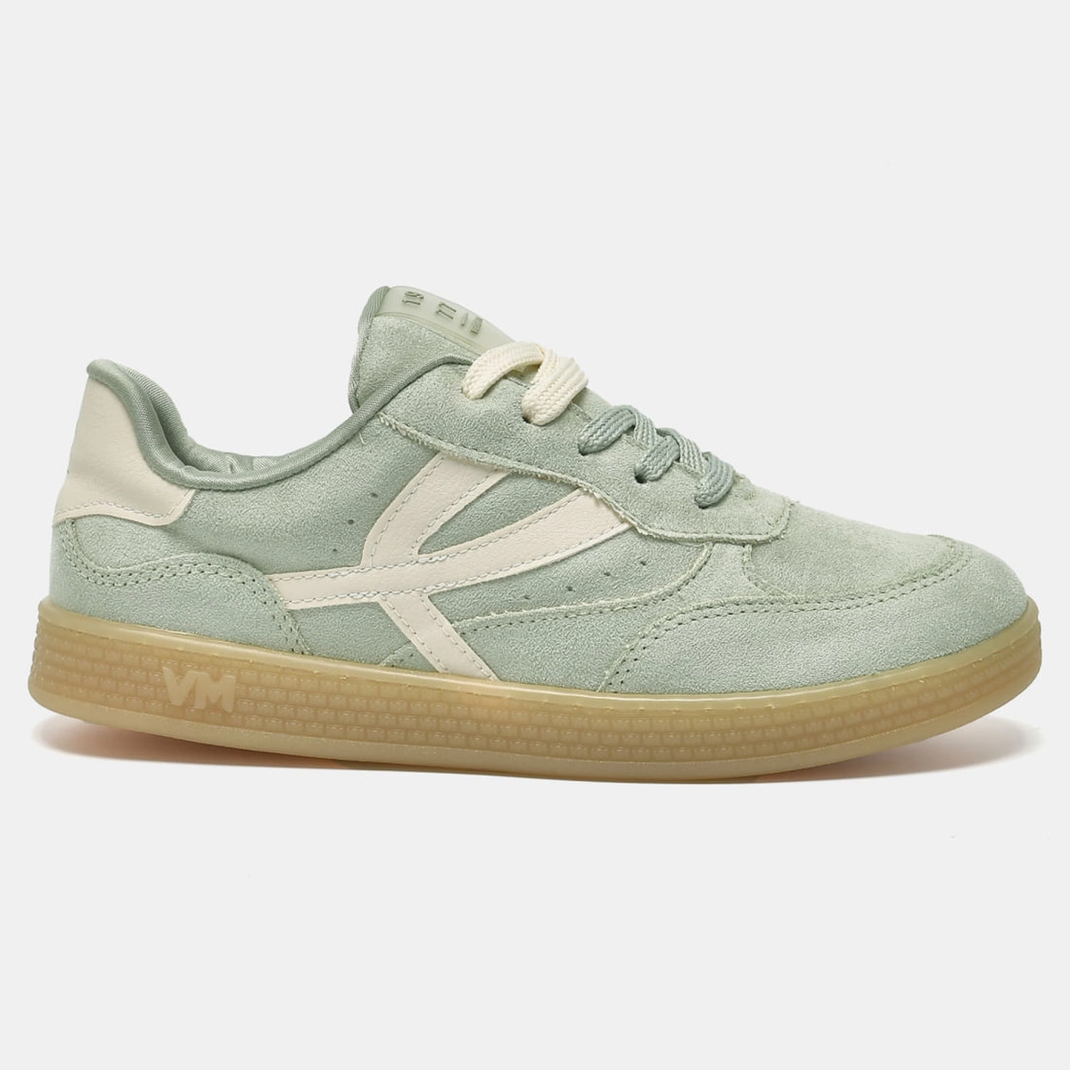Tênis Casual Off white e verde
