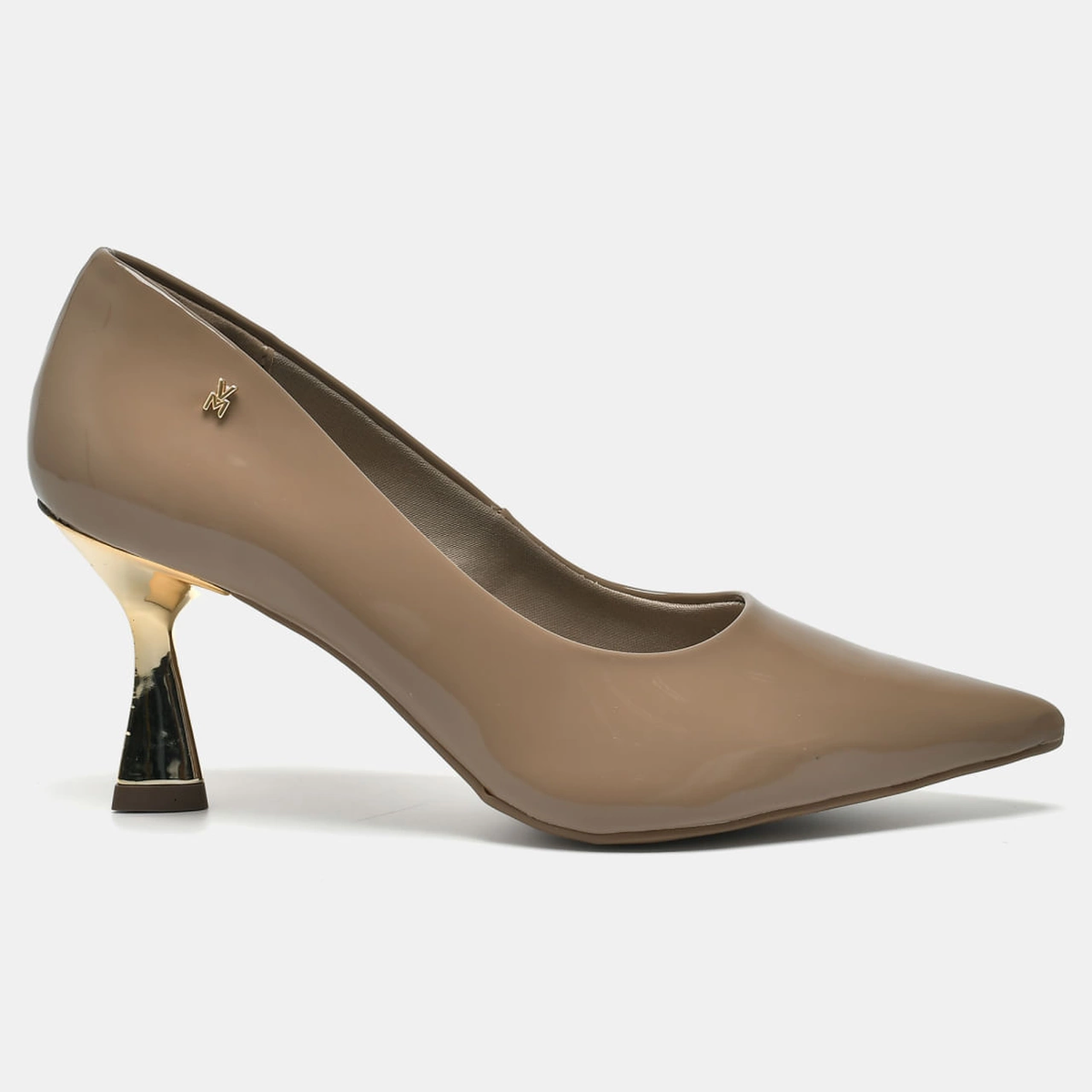 Sapato Slingback Taupe