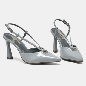 Sapato Scarpin Azul