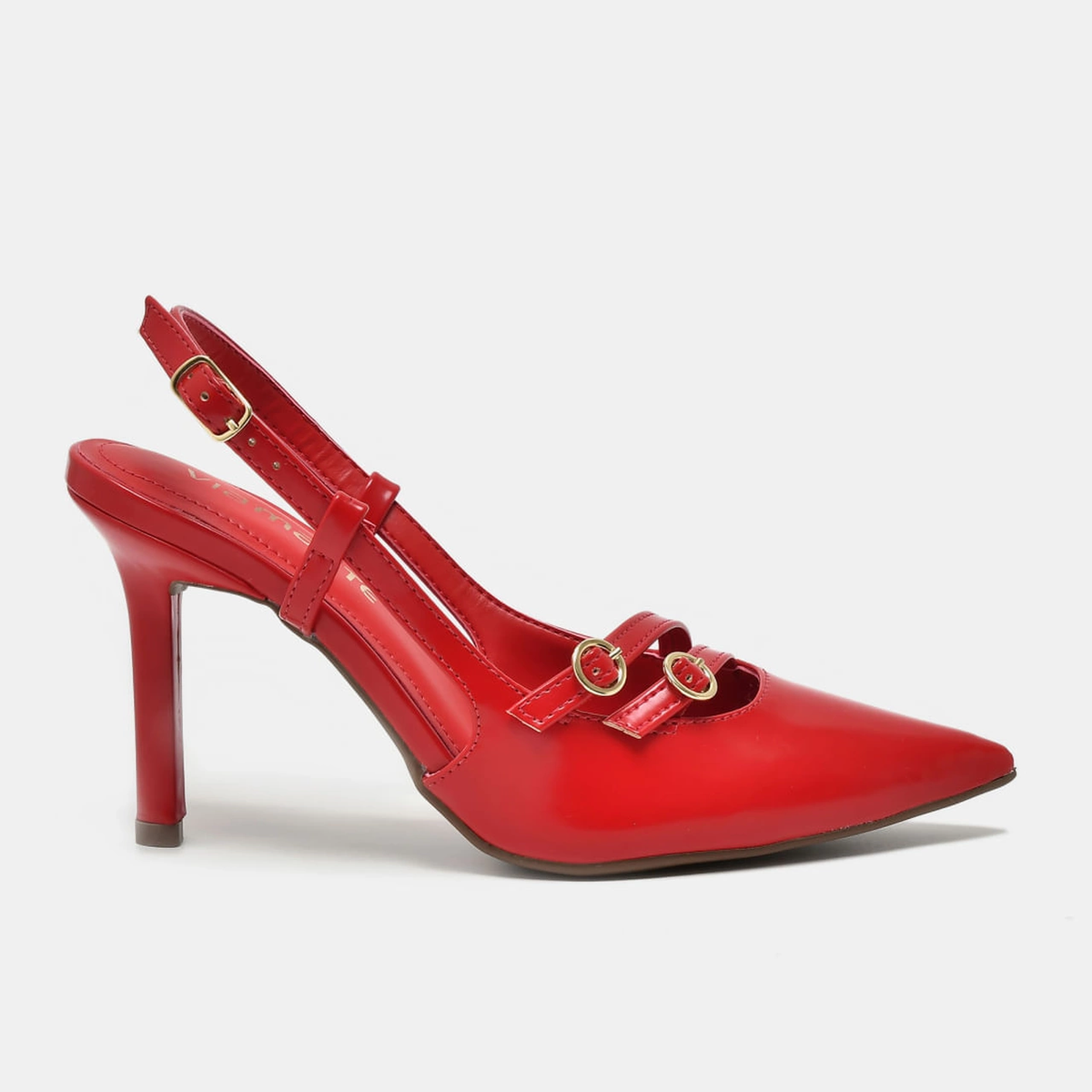 Sapato Slingback Vermelho